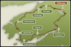 Ring of Kerry Map